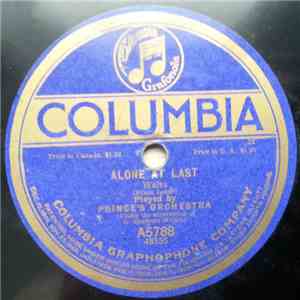 Prince's Orchestra - Alone At Last / The Bobolink And The Wren