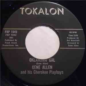 Gene Allen and His Cherokee Playboys - Oklahoma Gal / Secret Love Affair