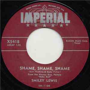 Smiley Lewis - Shame Shame Shame / No, No