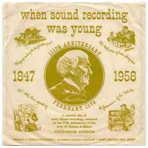 Various - When Sound Recording Was Young