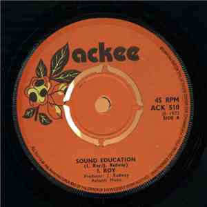 I. Roy / Augustus Pablo - Sound Education / Cinderella-In-Black