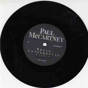 Paul McCartney - Press Conferences Madrid