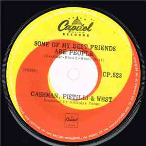 Cashman, Pistilli & West - Some Of My Best Friends Are People / Sausalito