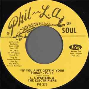 L.J.Waiters & The Electrifiers - If You Ain't Getting Your Thing