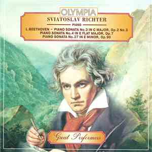 Sviatoslav Richter, L. Beethoven - Piano Sonatas Nos. 3, 4, 27