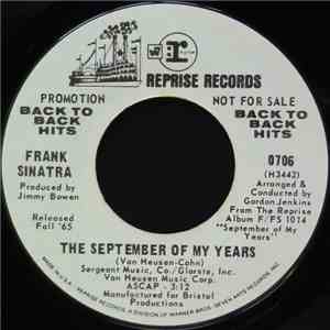 Frank Sinatra - The September Of My Years