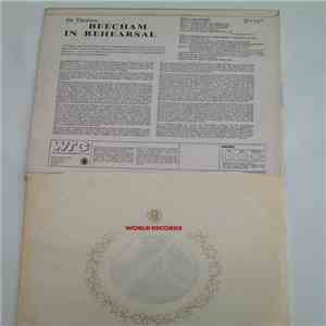 Sir Thomas Beecham - Beecham in Rehearsal