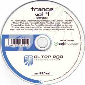 Various - Trance Vol 4 - Sampler 2