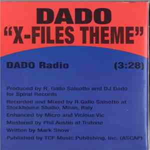 DJ Dado - X-Files Theme