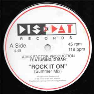 The Mix Factor Presents D-Man  - Rock It On