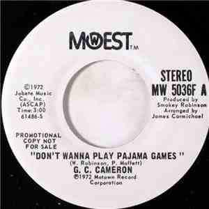 G.C. Cameron - Don't Wanna Play Pajama Games