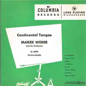 Marek Weber And His Orchestra - Continental Tangos