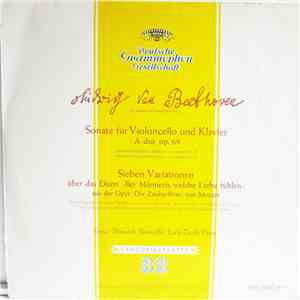 Enrico Mainardi, Carlo Zecchi, Ludwig van Beethoven - Sonate Fur Violoncell ...