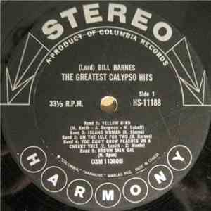 Lord Bill Barnes - The Greatest Calypso Hits