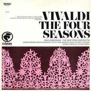 Vivaldi, Max Goberman, New York Sinfonietta - The Four Seasons, Op. 8