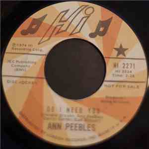 Ann Peebles - Do I Need You / Love Vibration