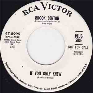 Brook Benton - If You Only Knew