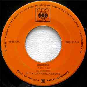 Sly & The Family Stone - Gracias (Thank You) / Párate (Stand)