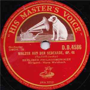 Berliner Philharmoniker Dirigent Hans Weisbach - Walzer Aus Der Serenade, O ...