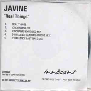 Javine - Real Things