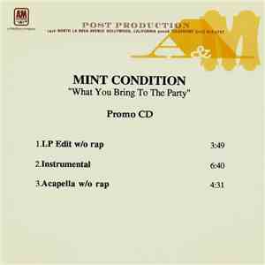 Mint Condition - What You Bring To The Party