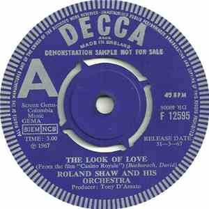 Roland Shaw And His Orchestra - The Look Of Love / Have No Fear Mr. Bond Is Here