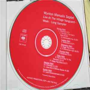 Wynton Marsalis Septet - Live At The Village Vanguard - Week-Long Sampler