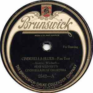 Herb Wiedoeft's Cinderella Roof Orchestra - Cinderella Blues / Shine