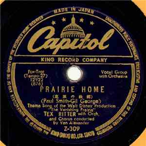 Tex Ritter With Orchestra And Chorus Conducted By Van Alexander - Prairie H ...