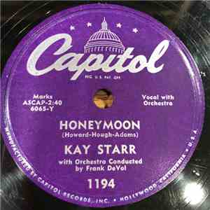 Kay Starr - Honeymoon / Nobody's Sweetheart