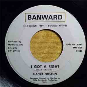 Nancy Preston - I Got A Right