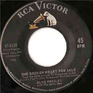 Elvis Presley With The Mello Men - One Broken Heart For Sale