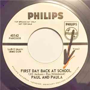 Paul And Paula - First Day Back At School