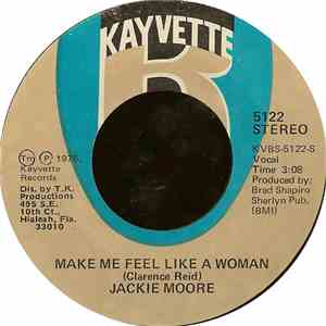 Jackie Moore - Make Me Feel Like A Woman / Singing Funky Music Turns Me On