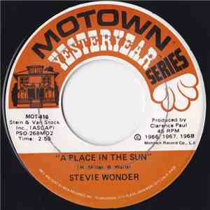 Stevie Wonder - A Place In The Sun / Blowin' In The Wind
