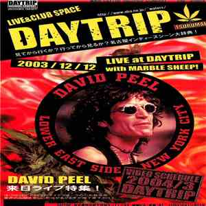 David Peel - Daytrip Video Schedule : 2004年3月号: David Peel （デヴィッド・ピール） Japa ...