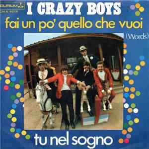 I Crazy Boys - Fai Un Po' Quello Che Vuoi (Words) / Tu Nel Sogno