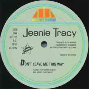 Jeanie Tracy - Don't Leave Me This Way