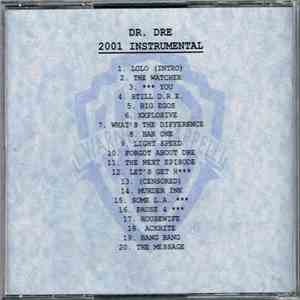 Dr. Dre - 2001 Instrumentals