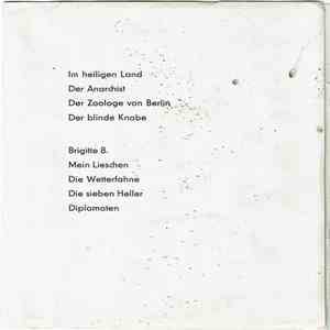 Frank Wedekind - Spottlieder