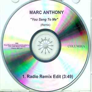 Marc Anthony - You Sang To Me (Remix)