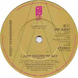 Teddy Pendergrass - I Just Called To Say