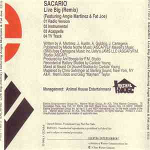 Sacario Featuring Angie Martinez & Fat Joe - Live Big (Remix)