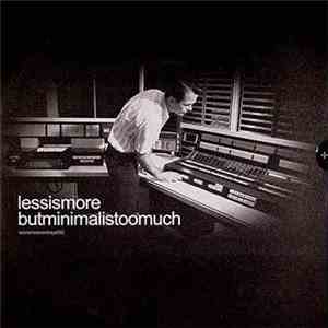 Various - Butminimalistoomuch