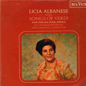 Licia Albanese, RCA Italiana Symphony Orchestra, René Leibowitz - Songs Of  ...
