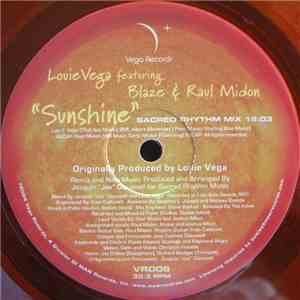 Louie Vega Presents Blaze & Raul Midon - Sunshine (Extended Length)