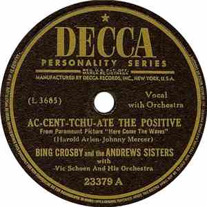 Bing Crosby And The Andrews Sisters With Vic Schoen And His Orchestra - Ac- ...