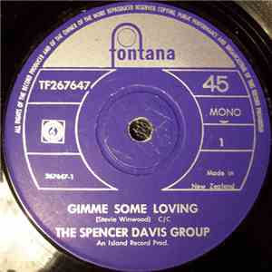 The Spencer Davis Group - Gimme Some Lovin / Blues In F