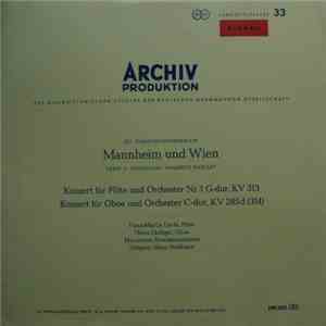 Wolfgang Amadeus Mozart — Heinz Holliger, Hans-Martin Linde, Münchener Kamm ...