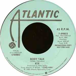 Kix  - Body Talk